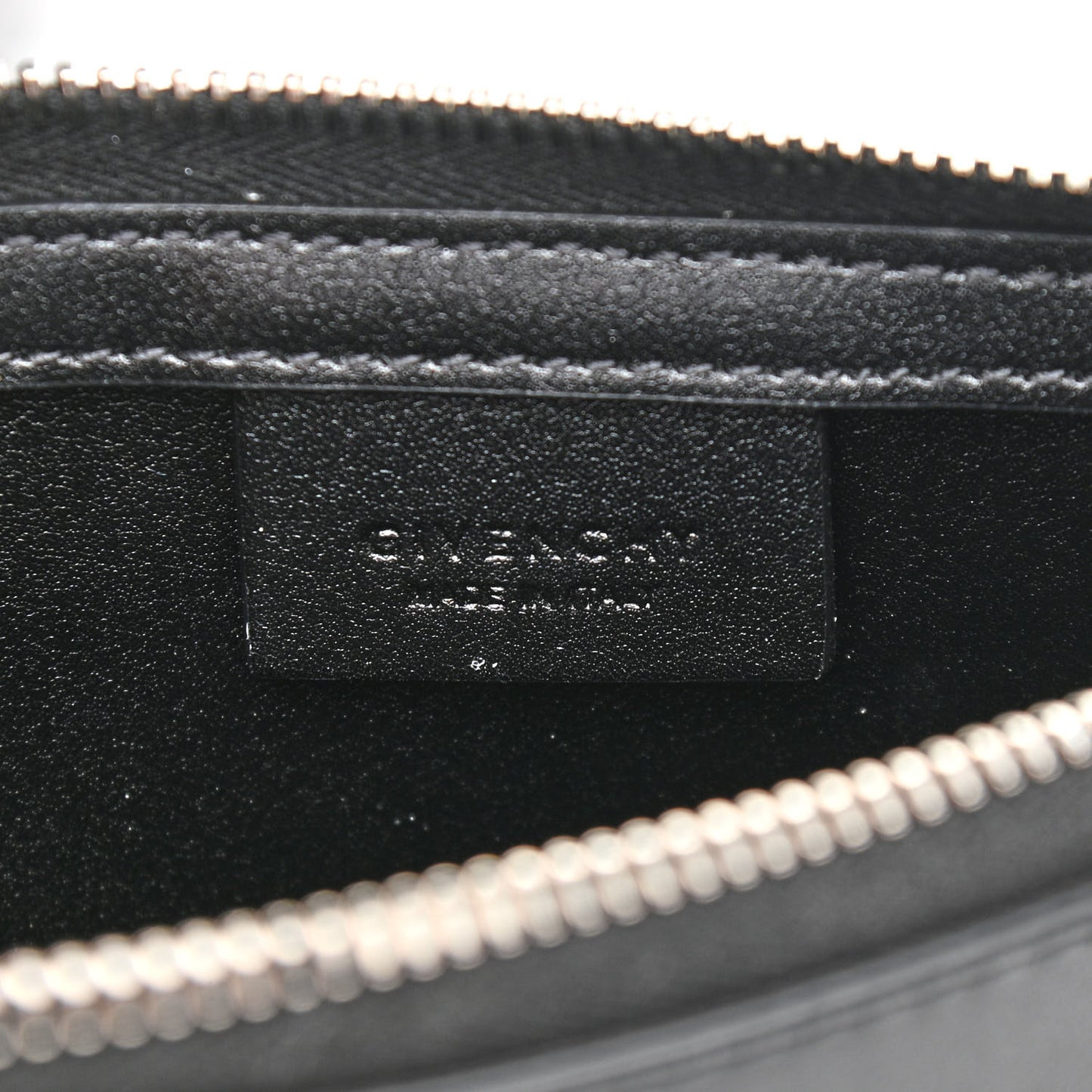 Smooth Calfskin Logo Tote Black