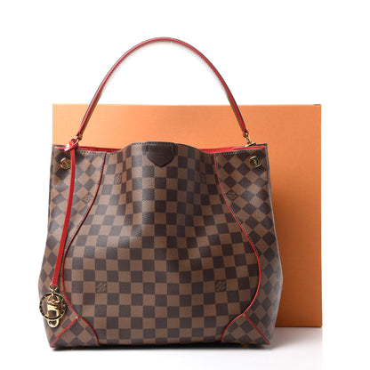 Louis Vuitton Damier Ebene Caissa Hobo Cherry 11 of 11