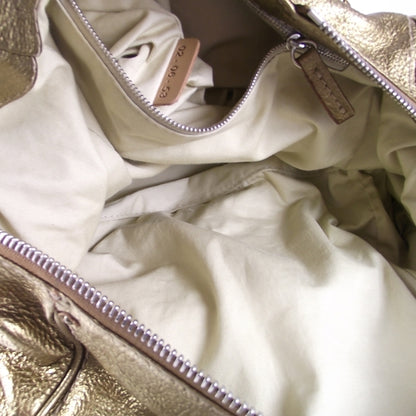Chloe Leather Paddington Front Pocket Tote Gold 10 of 10