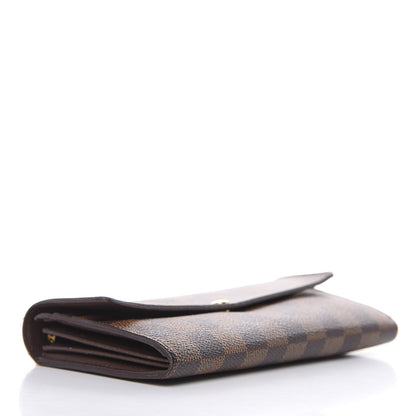 Louis Vuitton Damier Ebene Sarah Wallet 4 of 14