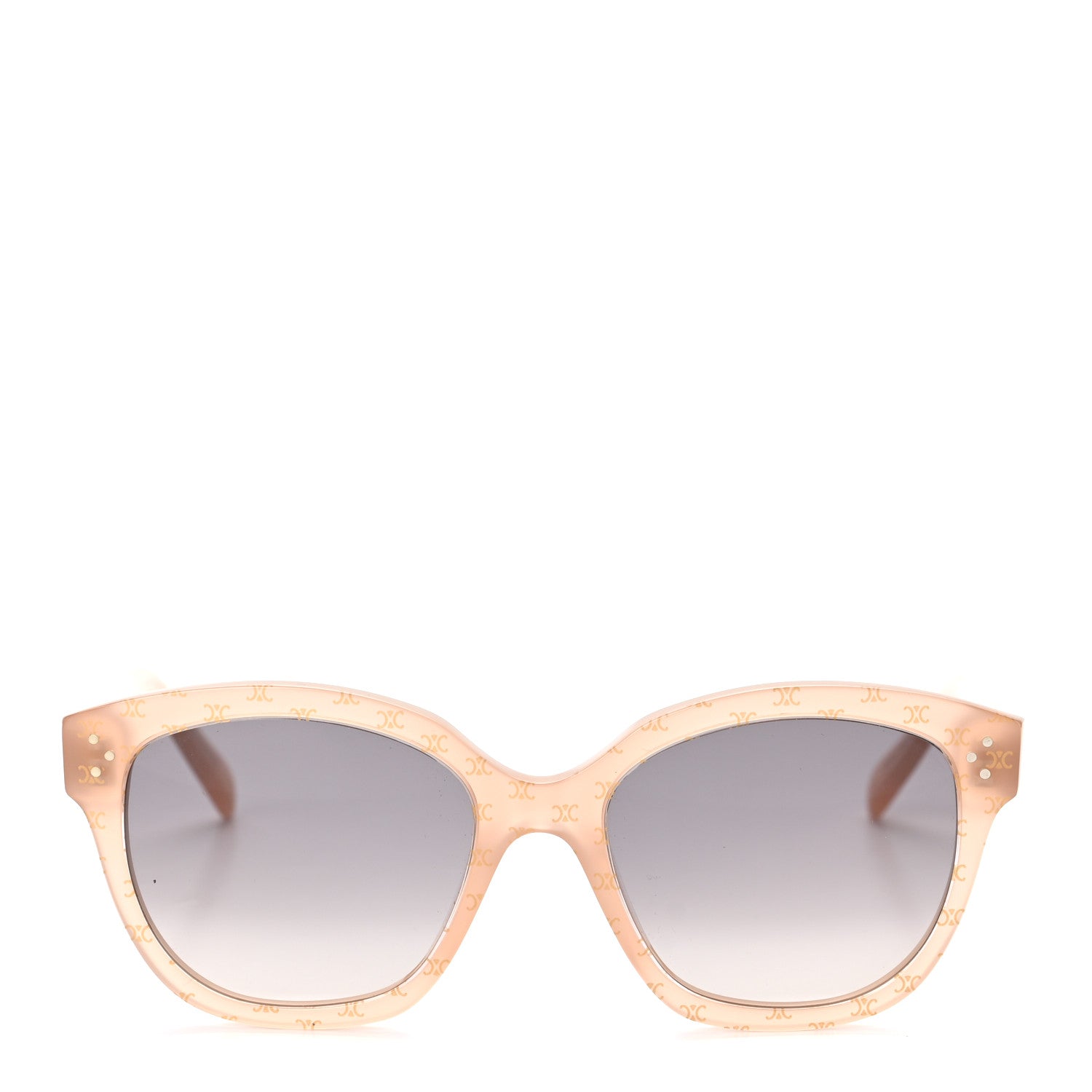 Celine Acetate Triomphe CL 40167I Sunglasses Beige 2 of 7