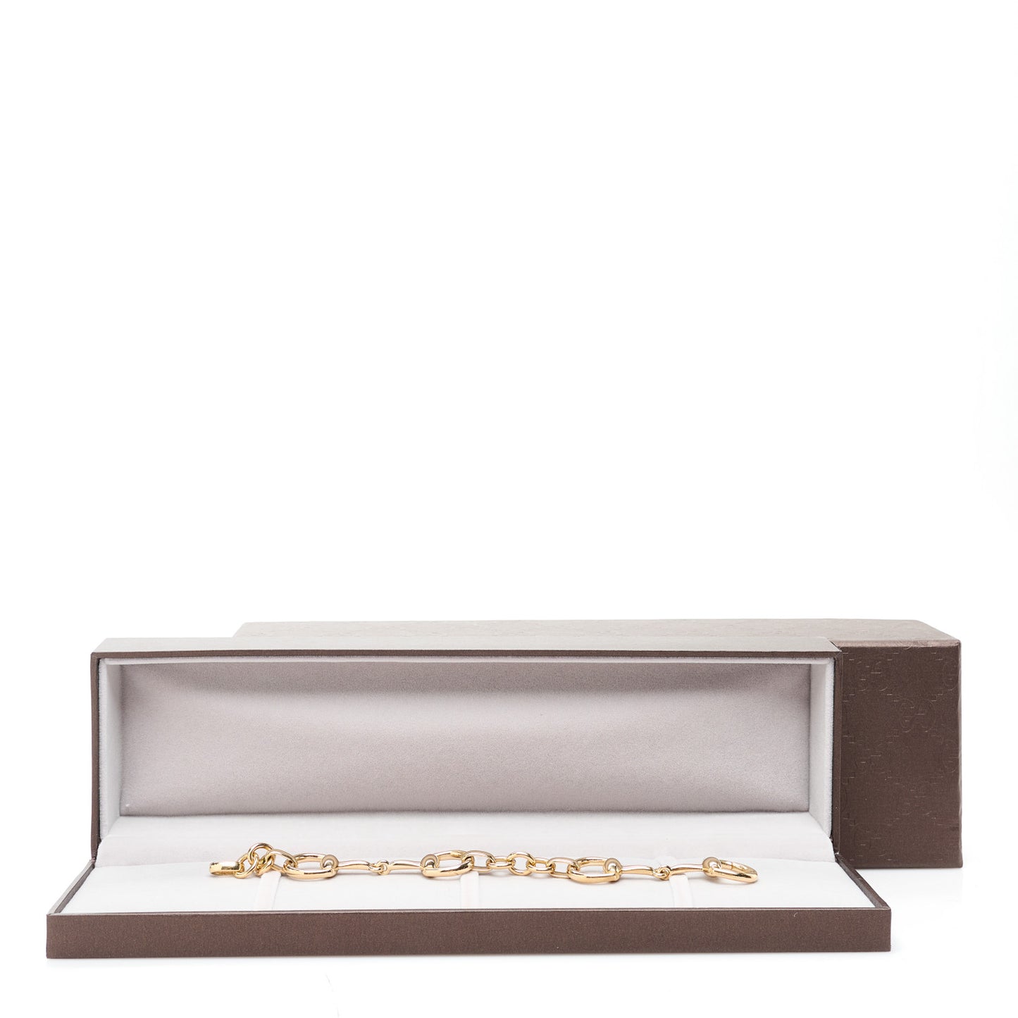 18K Yellow Gold Horsebit Bracelet