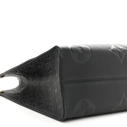 Louis Vuitton Empreinte Monogram Giant Onthego GM Black 8 of 9