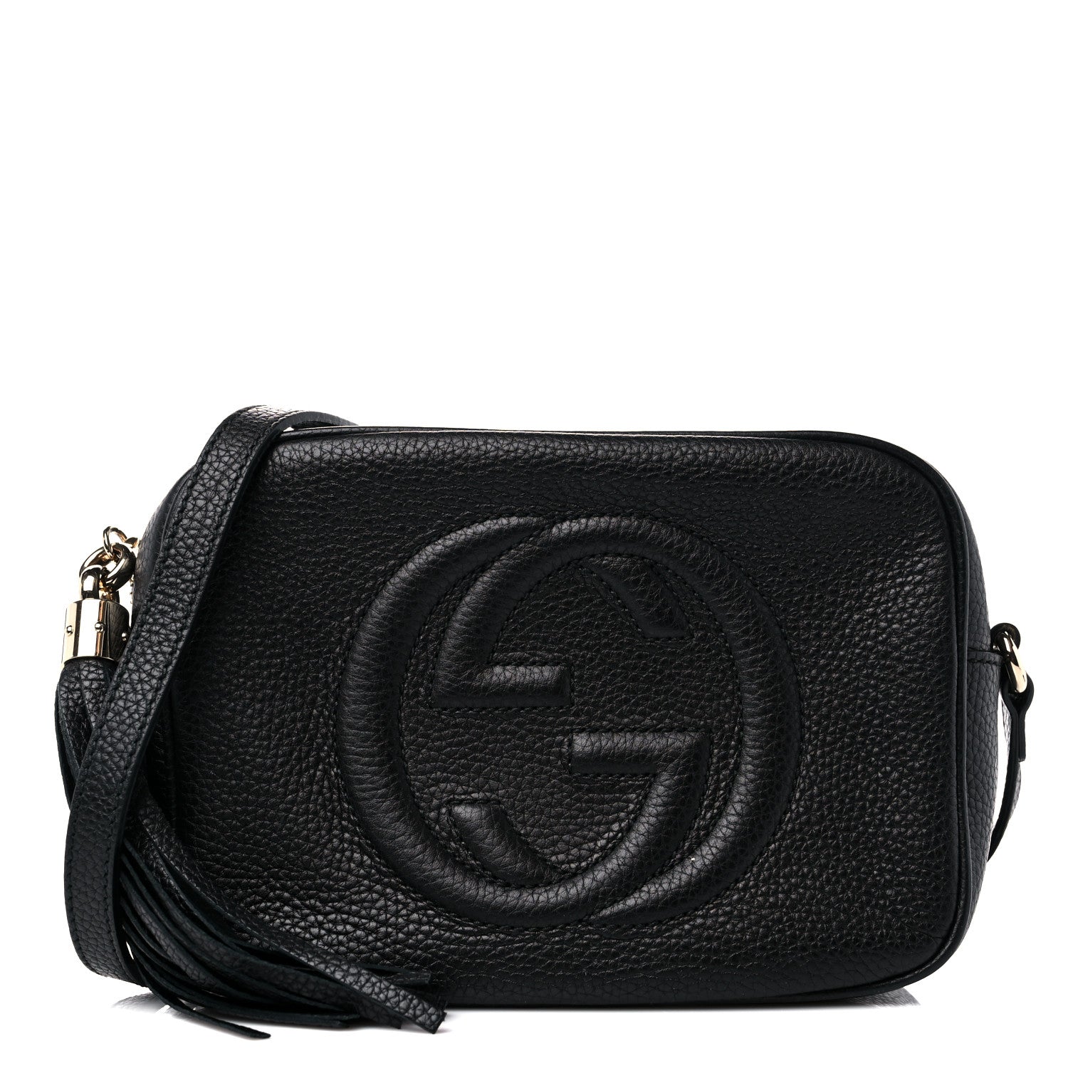 Gucci Pebbled Calfskin Small Soho Disco Bag Black 1 of 11