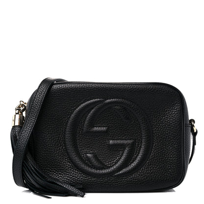 Gucci Pebbled Calfskin Small Soho Disco Bag Black 1 of 11
