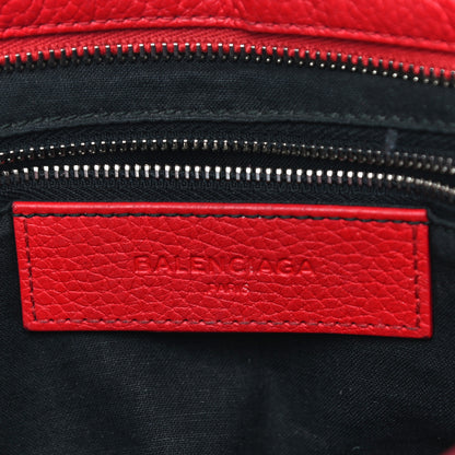Balenciaga Vibrato Calfskin Classic Silver Hardware S City Rouge Cerise 8 of 20