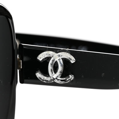 Chanel Acetate CC Sunglasses 5183 Black 8 of 10