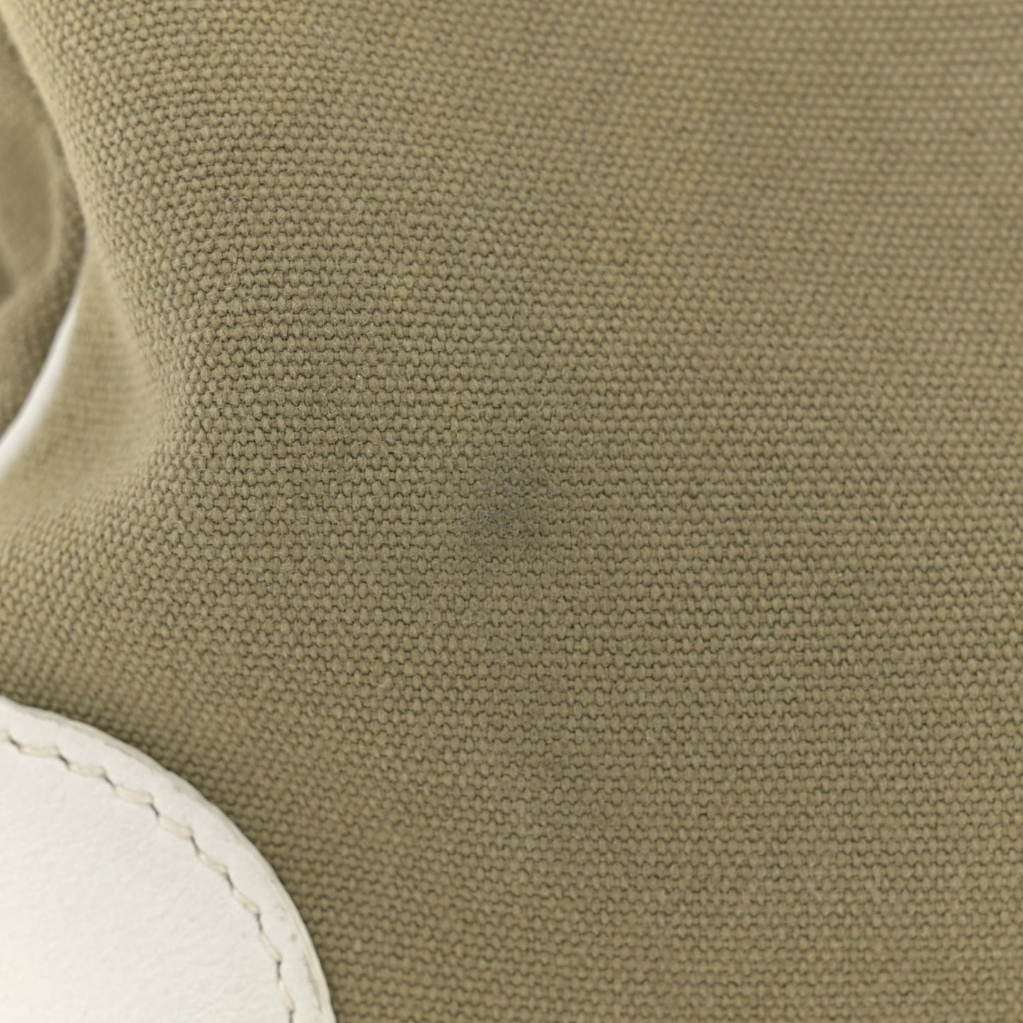 Swift Toile Birkin 35 White Vert Miliatire