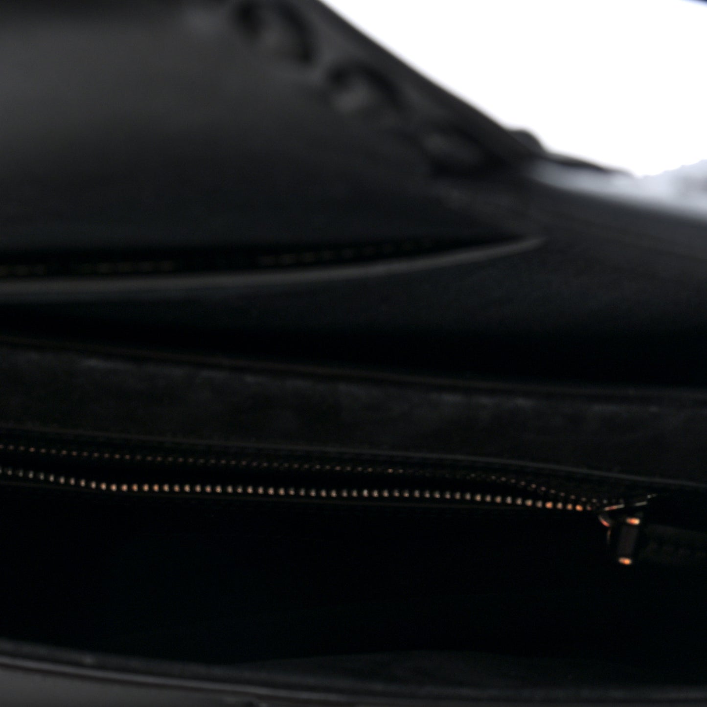 Calfskin Studded Saddle Bag With Strap Black
