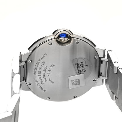 Cartier Stainless Steel 36mm Ballon Bleu De Cartier Automatic Watch 4 of 5