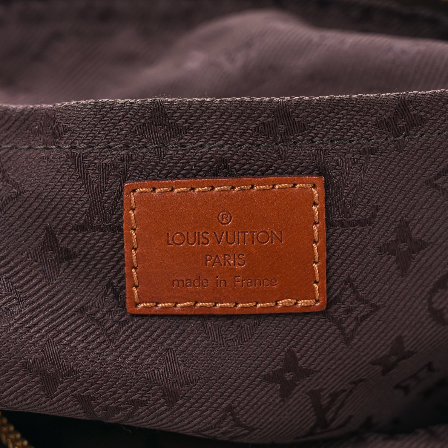 Louis Vuitton Suede Mahina Onatah GM Cacao 5 of 9
