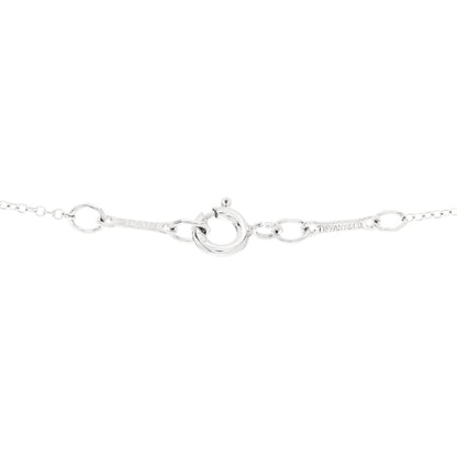 Tiffany Sterling Silver 16mm Elsa Peretti Open Heart Pendant Necklace 4 of 7
