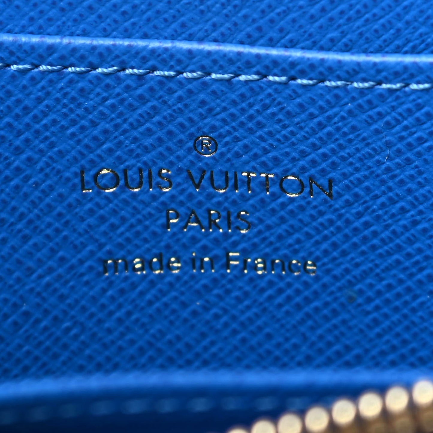 Damier Ebene 2019 Christmas Animation Zippy Coin Purse Blue