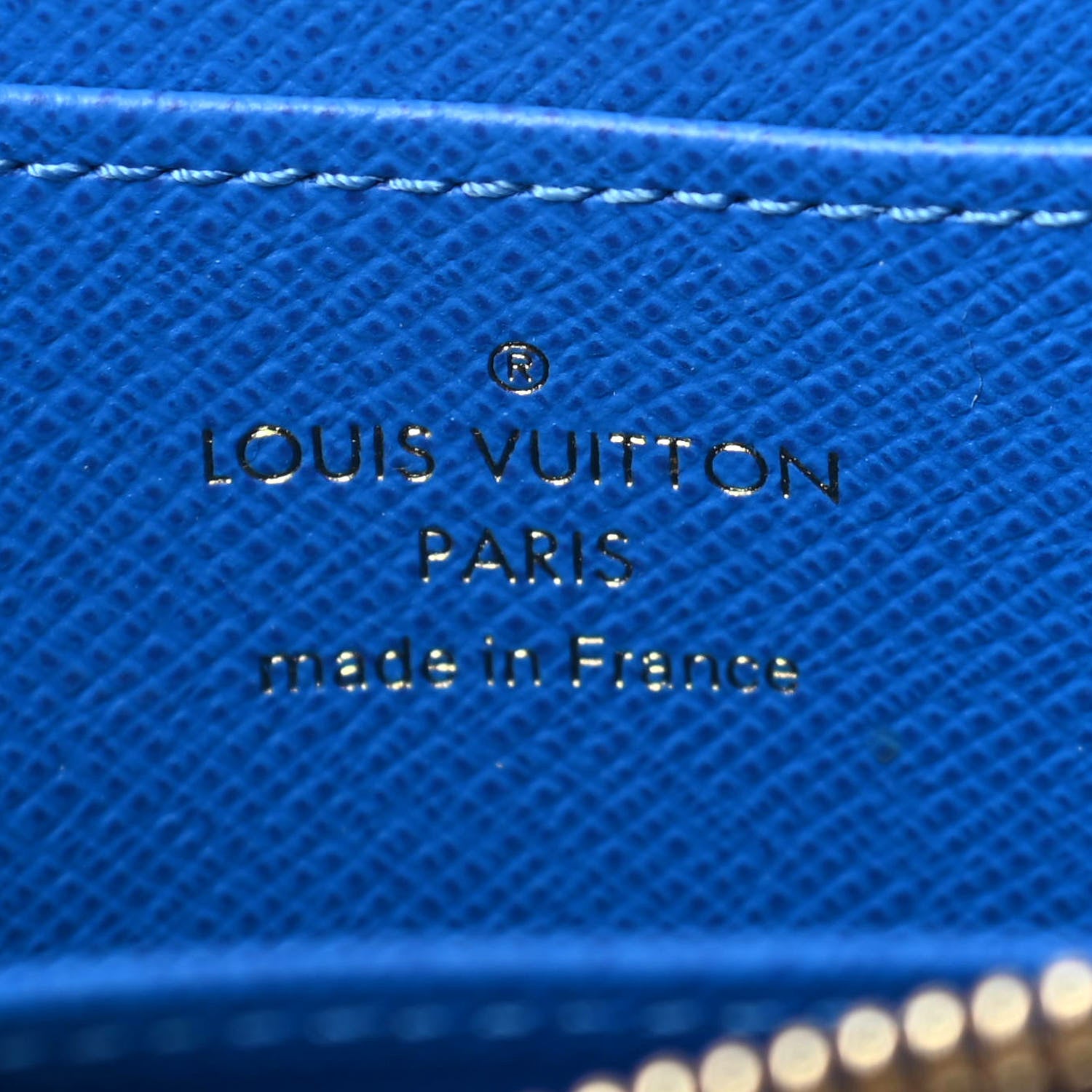 Louis Vuitton Damier Ebene 2019 Christmas Animation Zippy Coin Purse Blue 6 of 7
