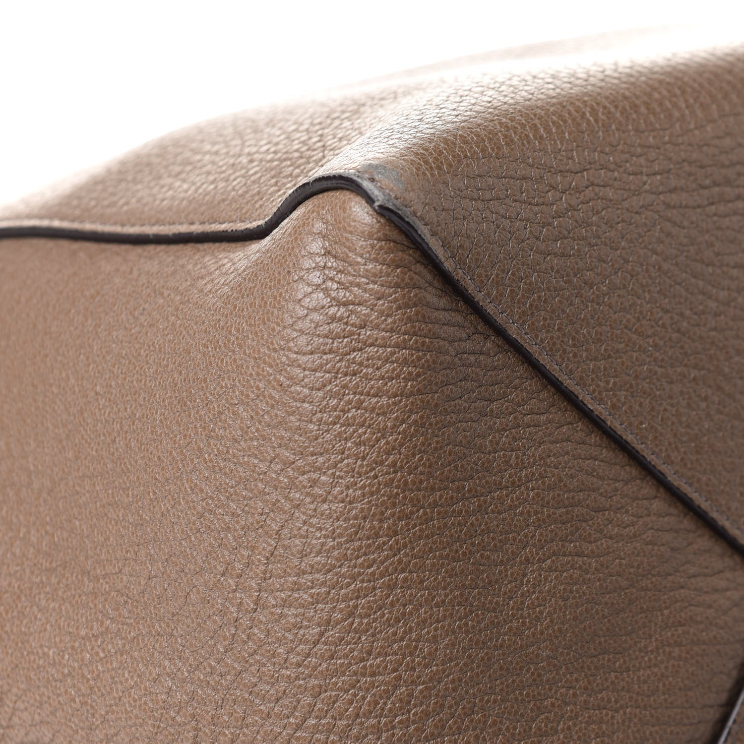 Celine Soft Grained Calfskin Small Belt Cabas Phantom Taupe 9 of 13