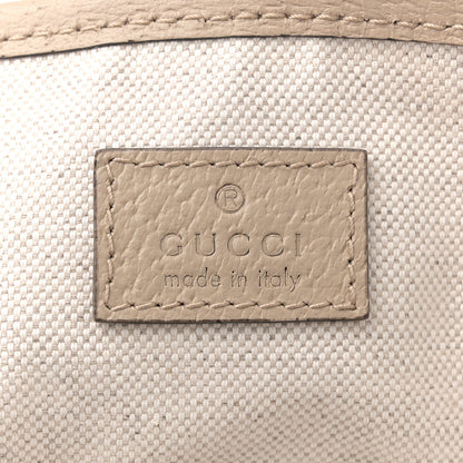 Gucci GG Supreme Monogram Textured Calfskin Medium Ophidia Shoulder Tote  Beige Mystic White Oatmeal 6 of 12