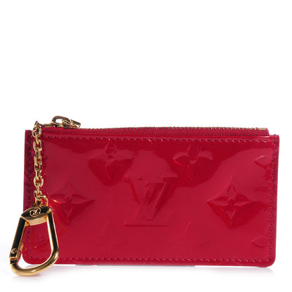 Louis Vuitton Vernis Key Pouch Pomme D'Amour 1 of 7