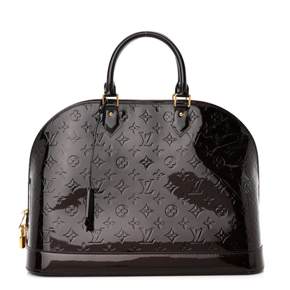 Louis Vuitton Vernis Alma GM Amarante 1 of 11