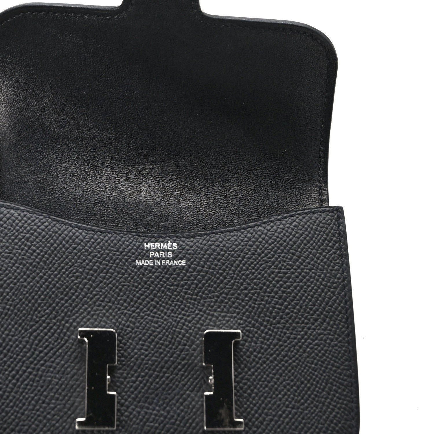 Hermes Epsom Constance Slim Wallet Black 7 of 8