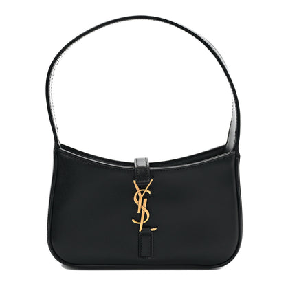 Saint Laurent Smooth Calfskin Le 5 A 7 Mini Hobo Black 1 of 8