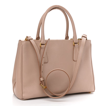 Prada Saffiano Medium Galleria Double Zip Tote Cammeo 2 of 9
