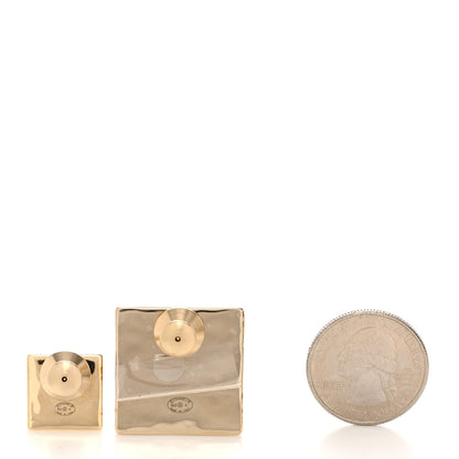 Chanel Enamel CC Brooch Set Gold Black White 2 of 4