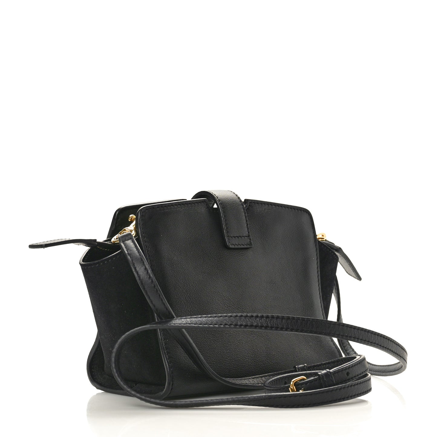 Calfskin Monogram Toy Cabas Black