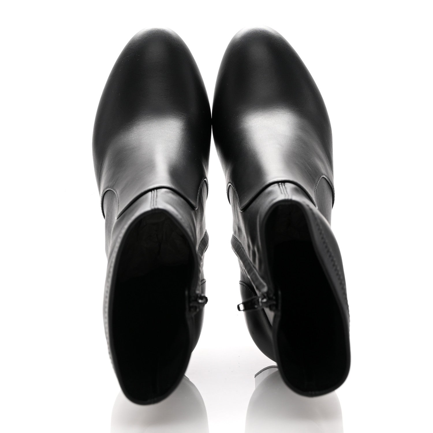 Louis Vuitton Calfskin Uniformes Silhouette Ankle Boots 36.5 Black 2 of 12