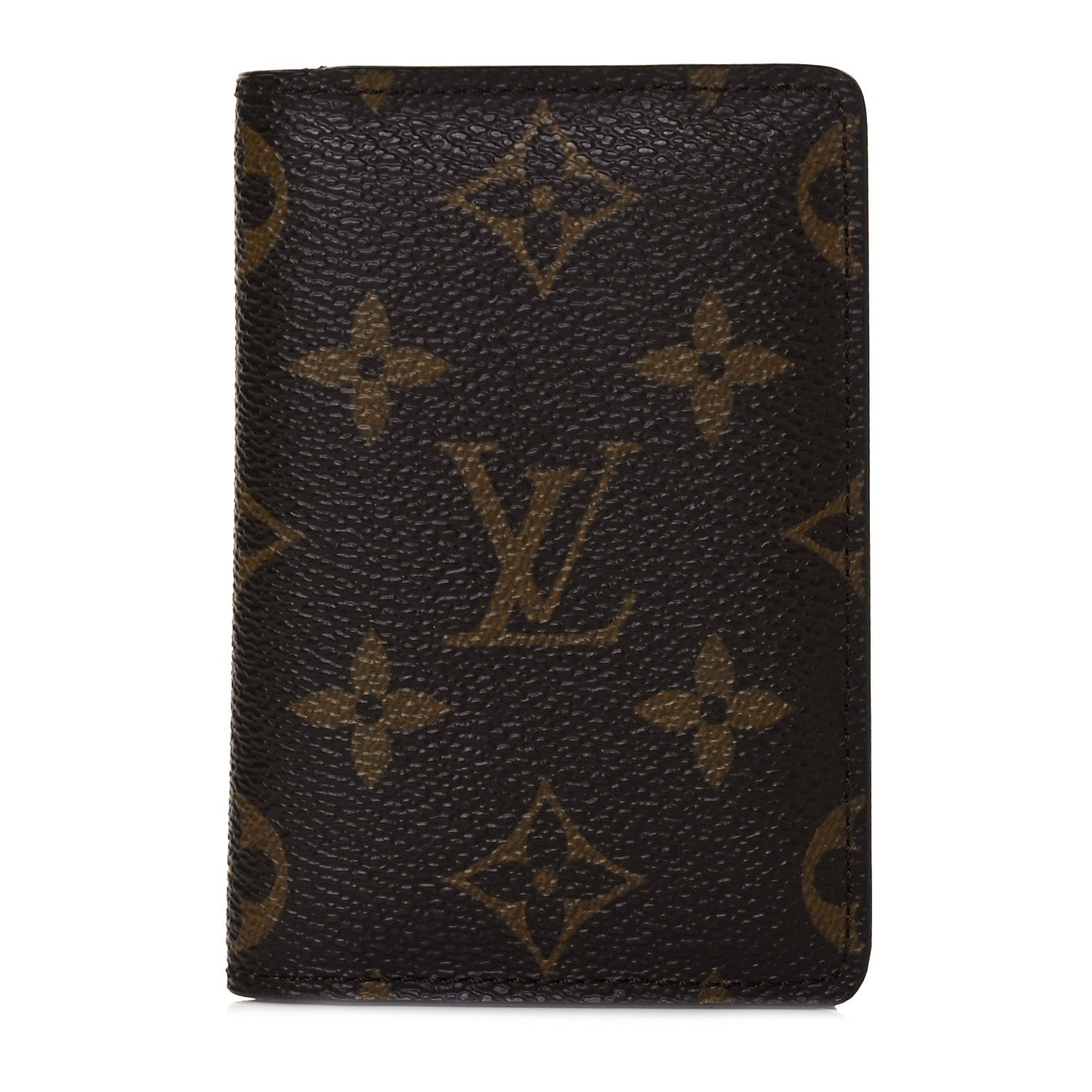 Louis Vuitton Monogram Pocket Organizer Card Holder NM 1 of 8