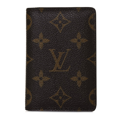 Louis Vuitton Monogram Pocket Organizer Card Holder NM 1 of 8