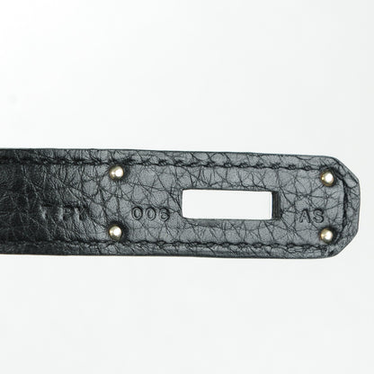 Hermes Taurillon Clemence Jypsiere 28 Black 7 of 9