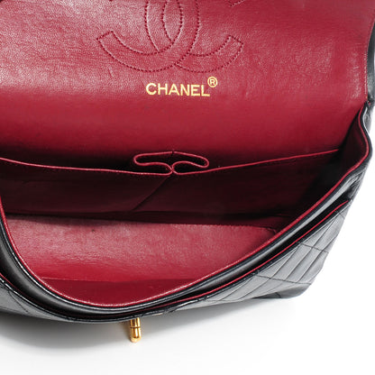 Chanel Lambskin Medium Double Flap Black 9 of 9