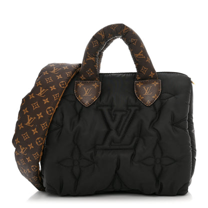 Louis Vuitton Econyl Mini Monogram Pillow Speedy Bandouliere 25 Black 1 of 9