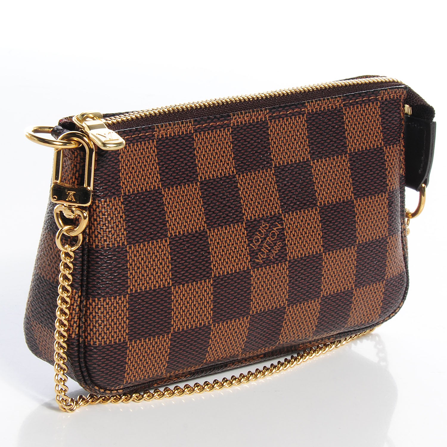 Louis Vuitton Damier Ebene Mini Pochette Accessories 3 of 8