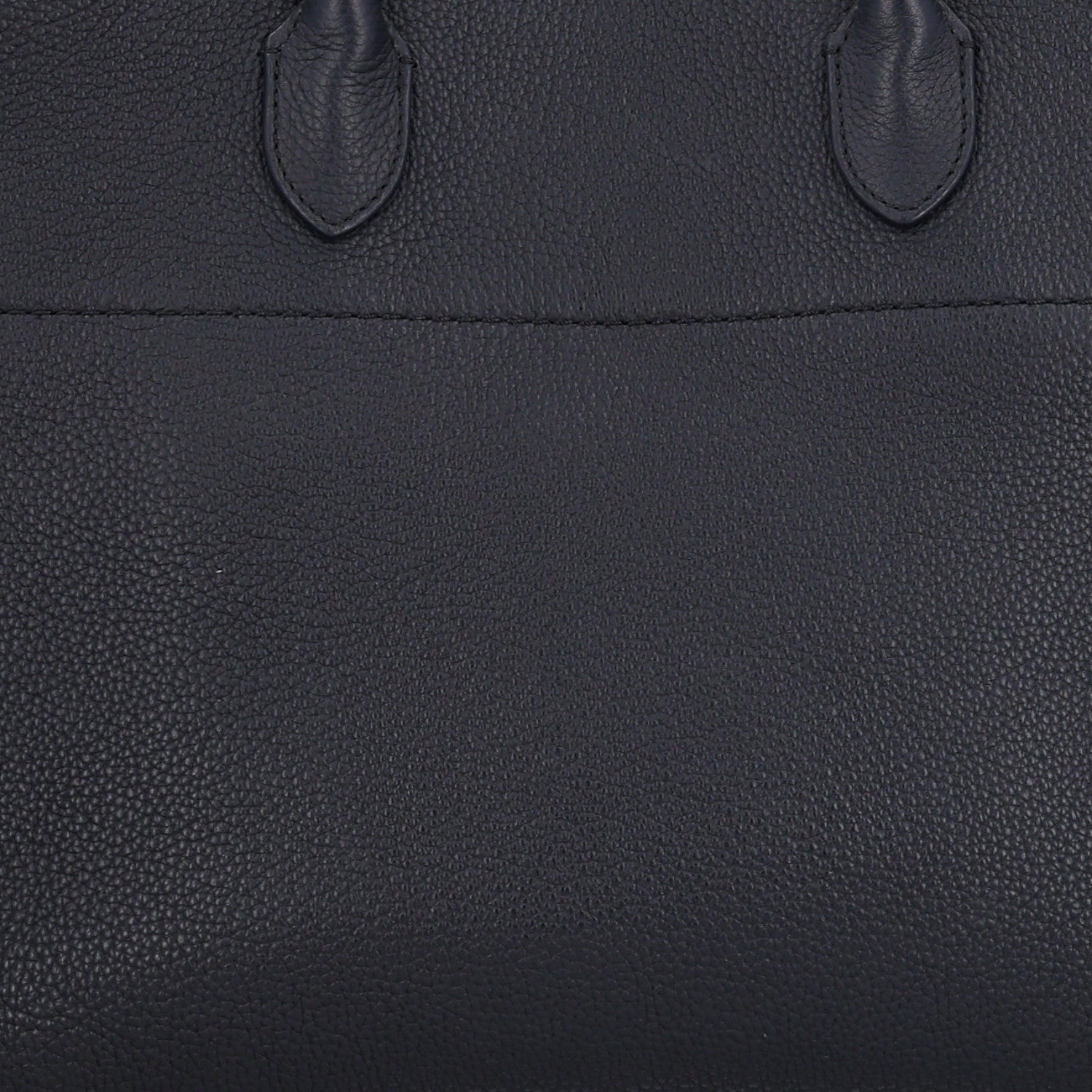 The Row Matte Grained Calfskin Soft Margaux 15 Dark Navy 7 of 9