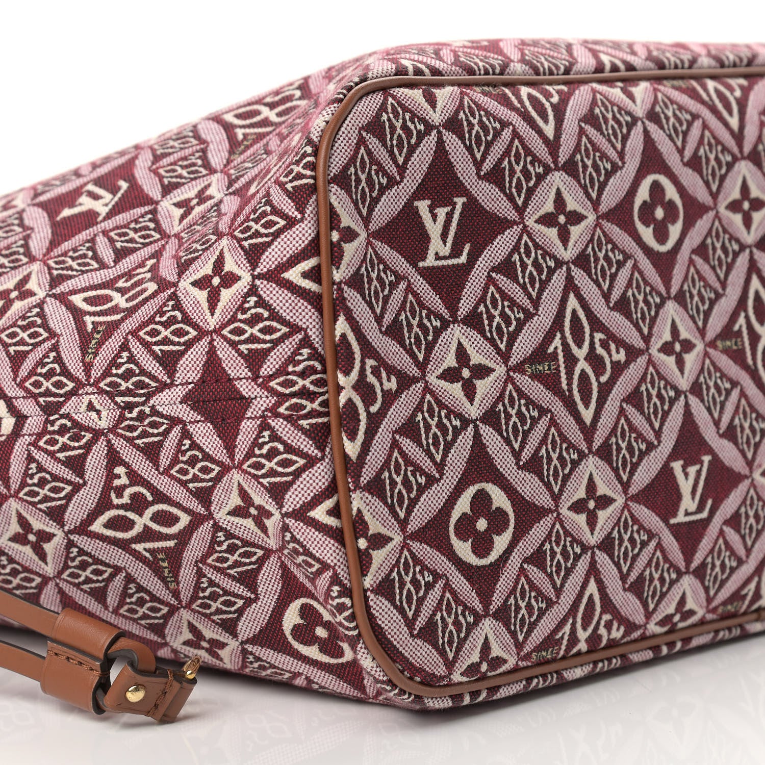Louis Vuitton Jacquard Since 1854 Neverfull MM Bordeaux 7 of 8