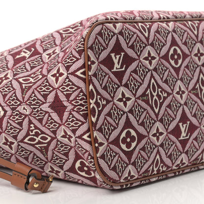 Louis Vuitton Jacquard Since 1854 Neverfull MM Bordeaux 7 of 8