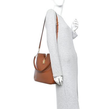 Celine Smooth Calfskin Medium Camille 16 Soft Bag Tan 2 of 10