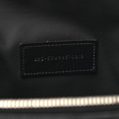 Saint Laurent Lambskin Matelasse Cosmetic Case Black 7 of 8