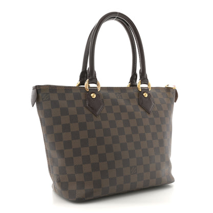 Louis Vuitton Damier Ebene Saleya PM 3 of 11