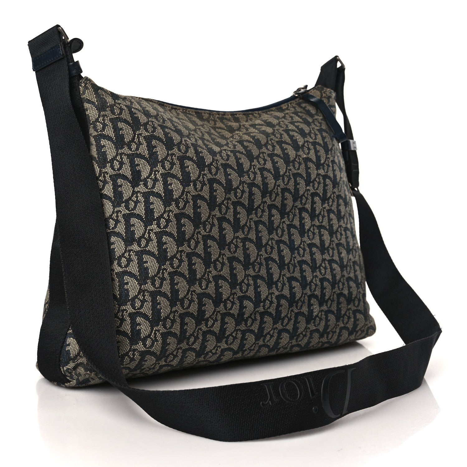 Christian Dior Monogram Messenger Black 2 of 11