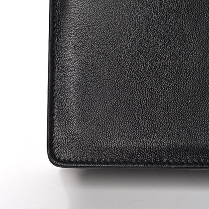 Givenchy Lambskin Emblem Chain Wallet Black 8 of 12