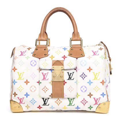 Louis Vuitton Monogram Multicolor Speedy 30 White 1 of 11