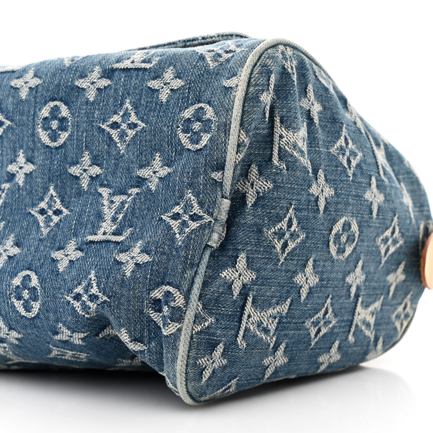 Louis Vuitton Monogram Denim Neo Speedy Blue 9 of 13