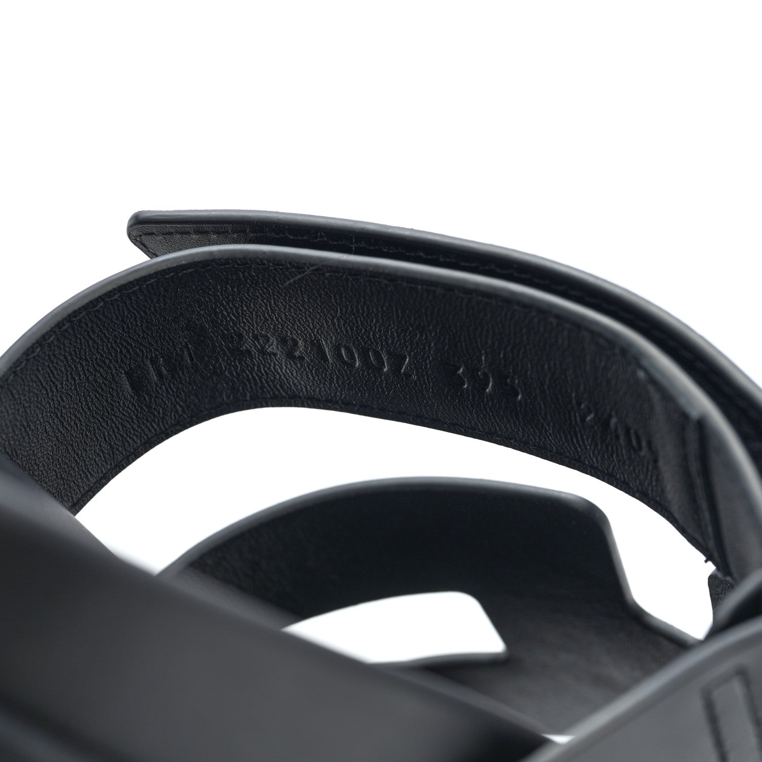 Hermes Calfskin Womens Chypre Sandals 39 Black 9 of 10