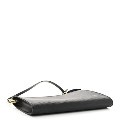 Louis Vuitton Epi Pochette Accessories 24 Black 4 of 10