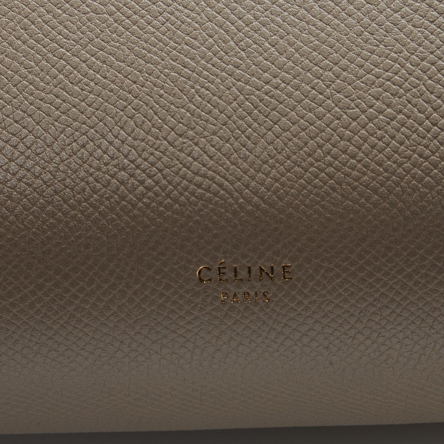 Grained Calfskin Mini Belt Bag Light Taupe