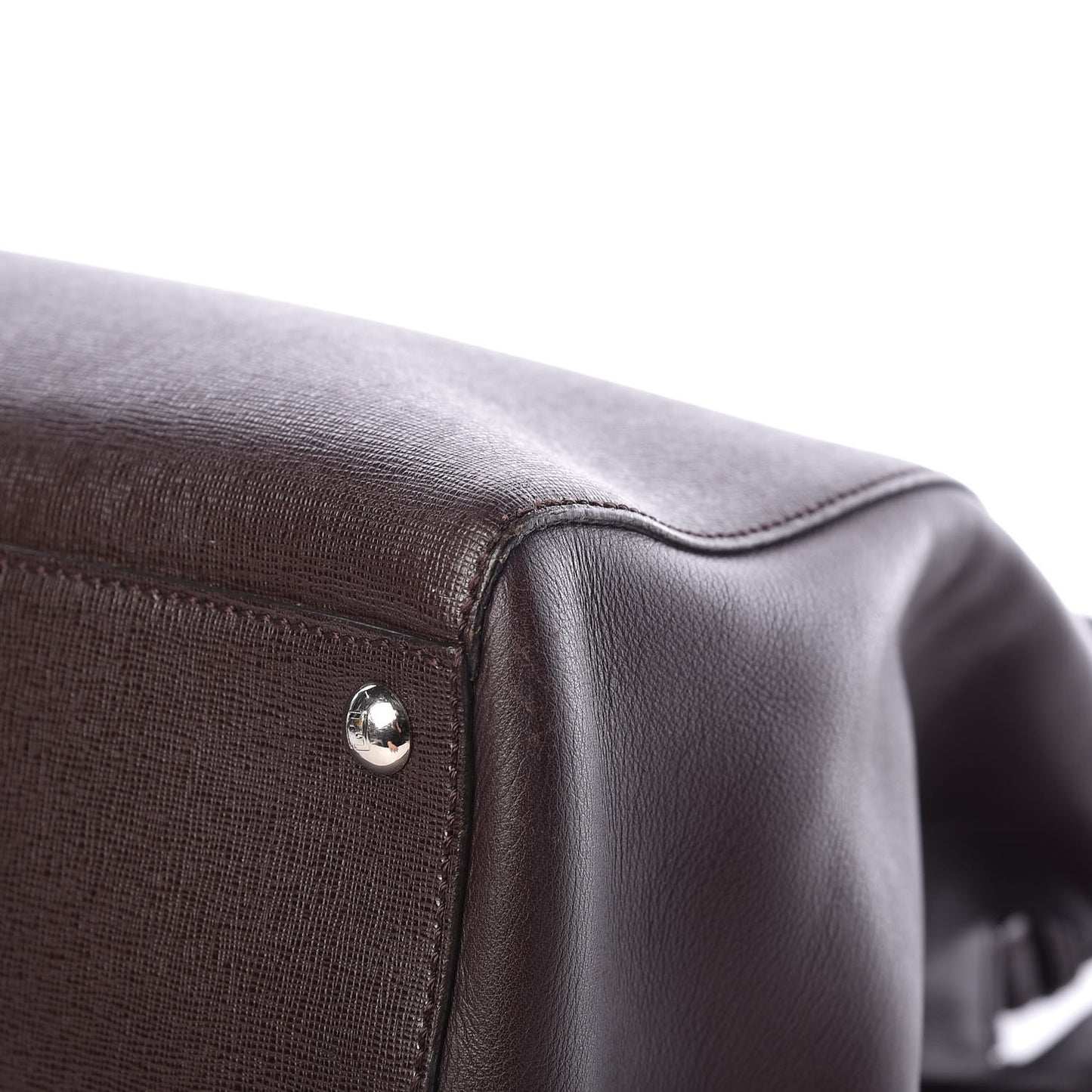 Vitello Elite Regular 2Jours Tote Caffe Noir