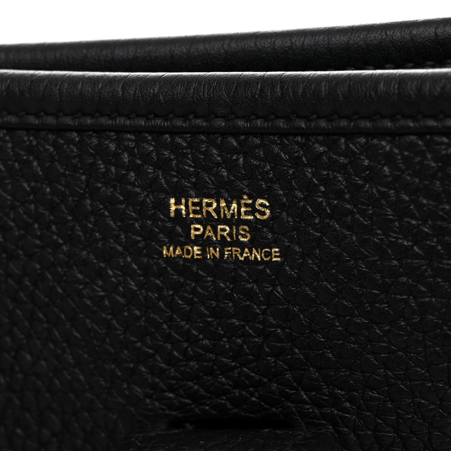 Hermes Taurillon Clemence Evelyne III PM Black 5 of 10