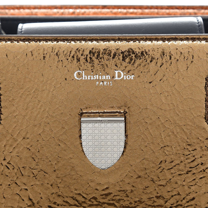 Christian Dior Metallic Calfskin Medium Diorever Flap Bronze 7 of 7